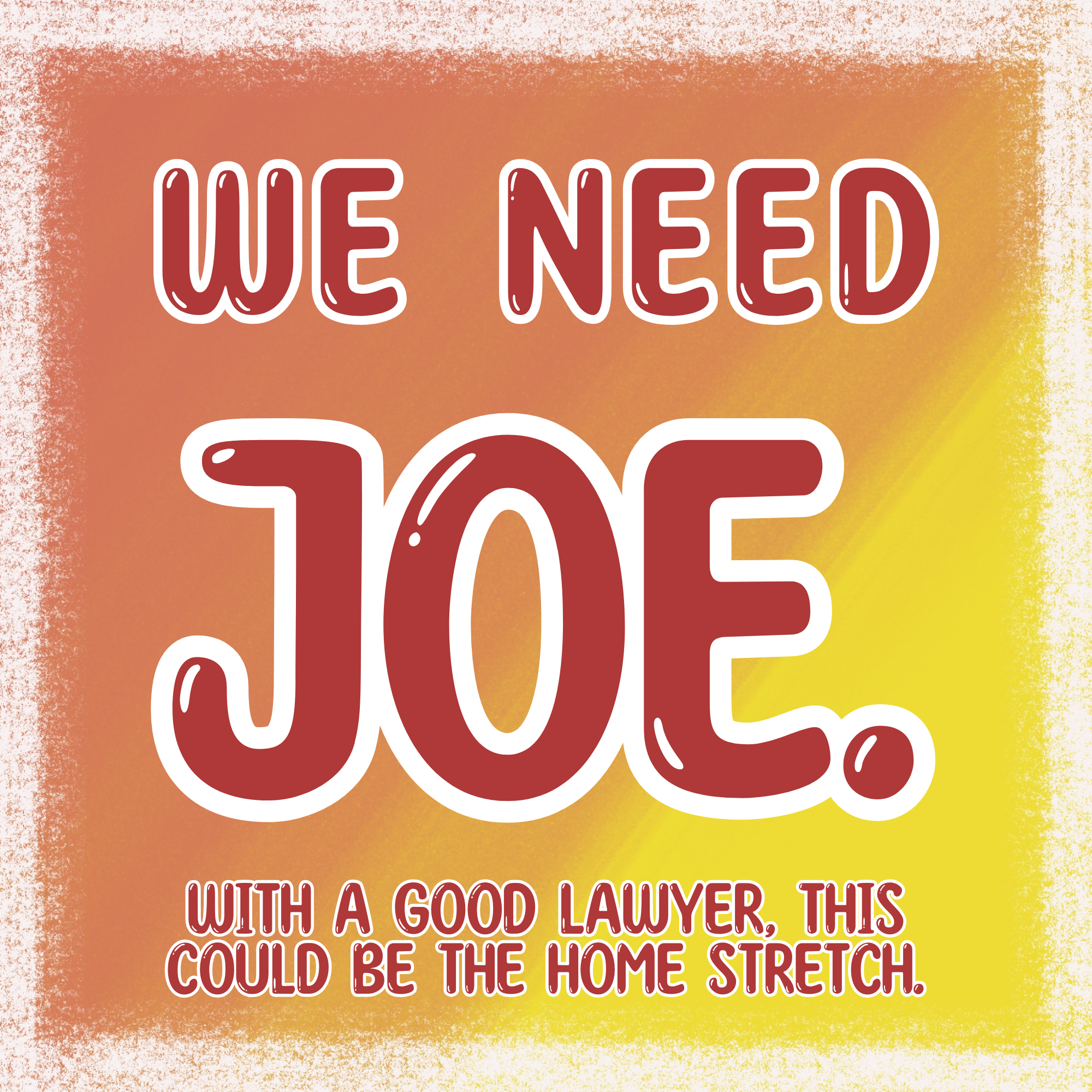 Campaign cover image for WE NEED JOE: True Cost of Freedom