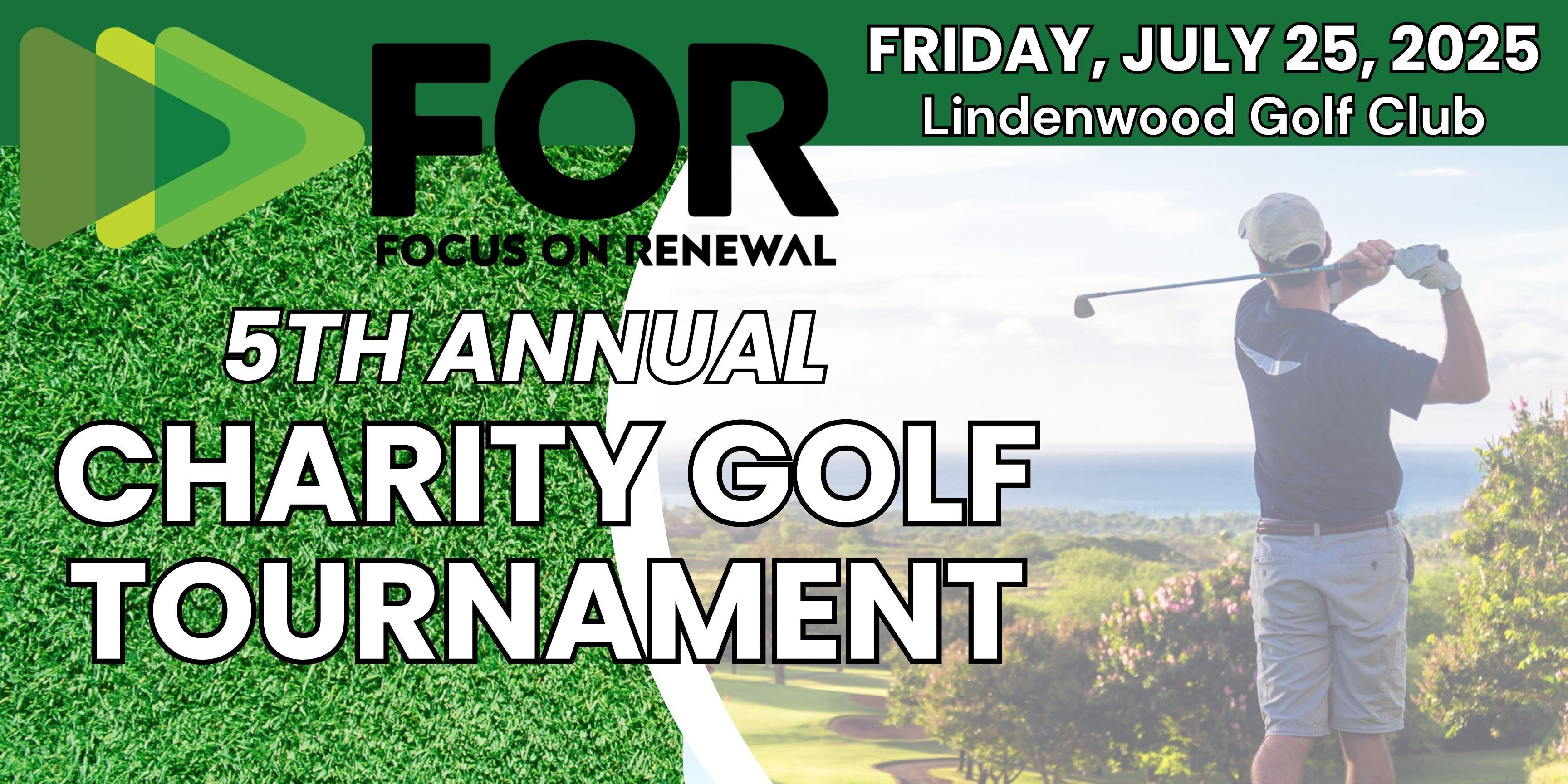 Campaign cover image for 5th Annual FOR Charity Golf Tournament