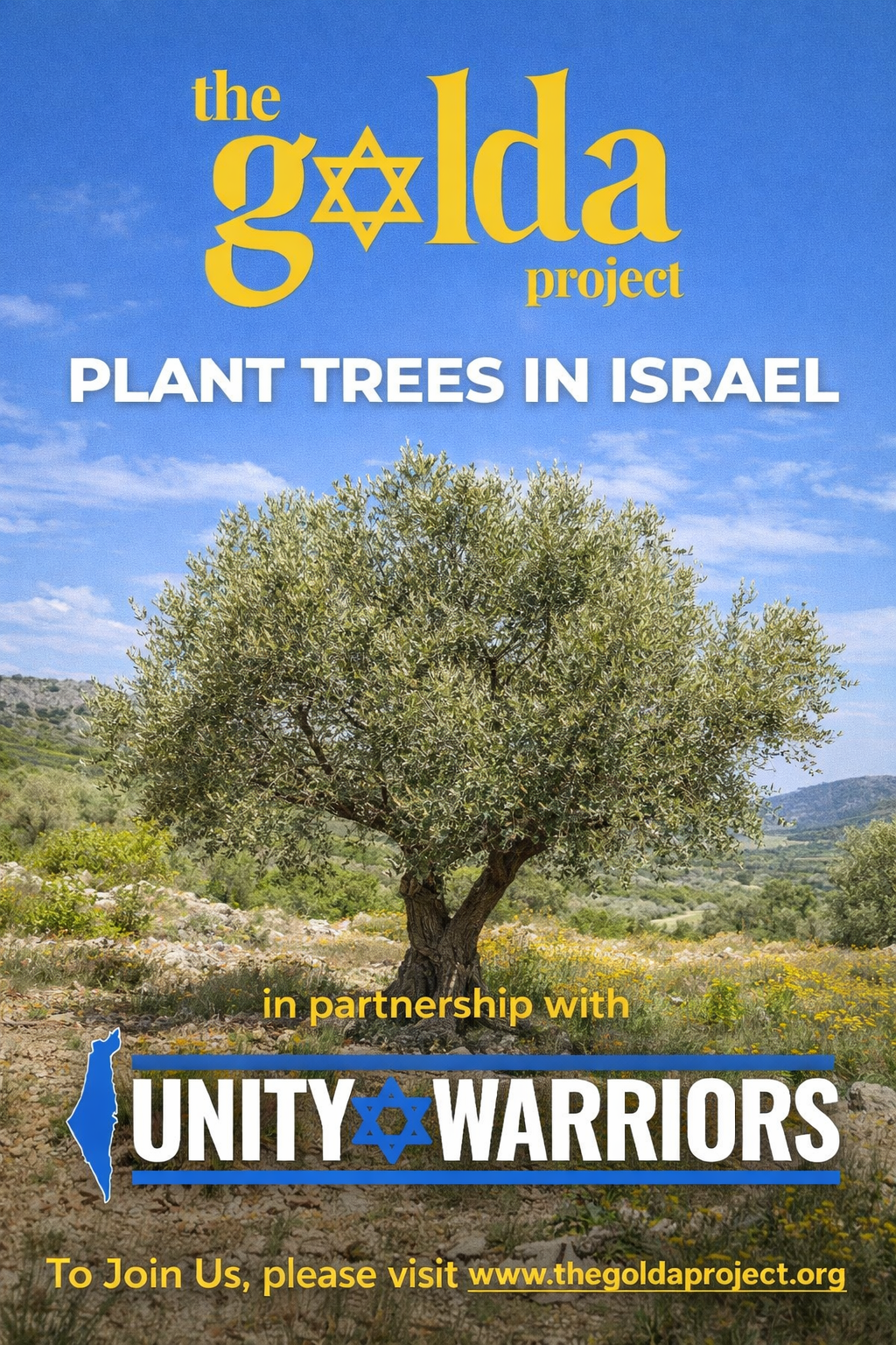 Campaign cover image for The Golda Project + Unity Warriors Planting Trees