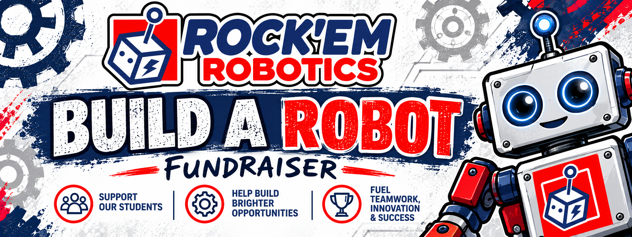 Campaign cover image for Rock'Em Robotics 2026-Fill the Robot Fundraiser