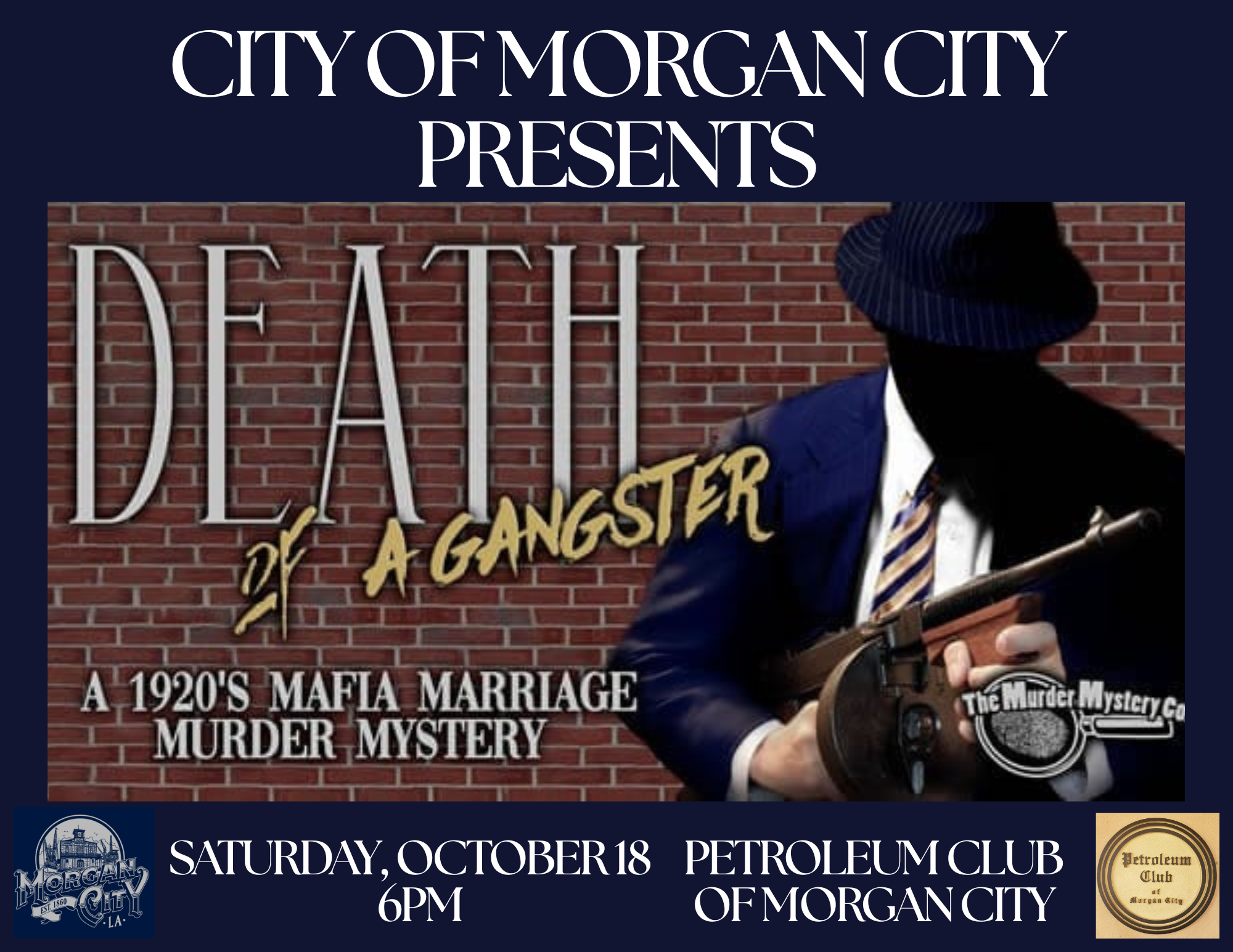 Campaign cover image for Murder Mystery Dinner - Death of a Gangster