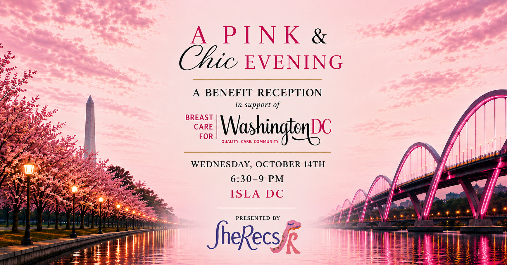 Campaign cover image for A Pink & Chic Evening in Support of Breast Care for Washington, DC