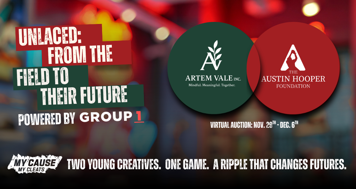 Campaign cover image for My Cause, My Cleats Virtual Auction