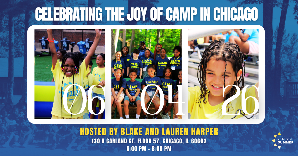 Campaign cover image for CELEBRATING THE JOY OF CAMP IN CHICAGO