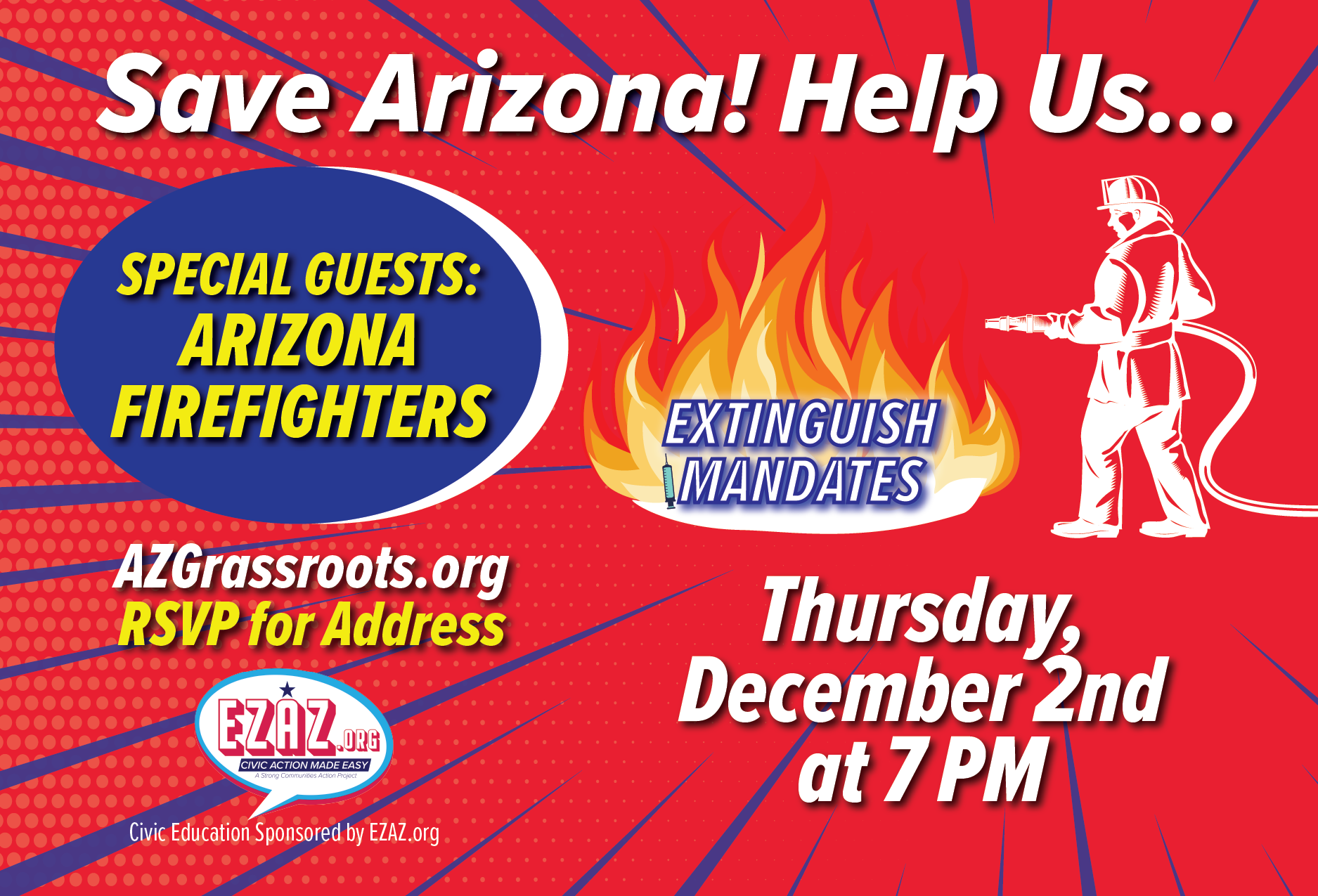 Campaign cover image for AZ Grassroots Meet & Greet - December 2nd