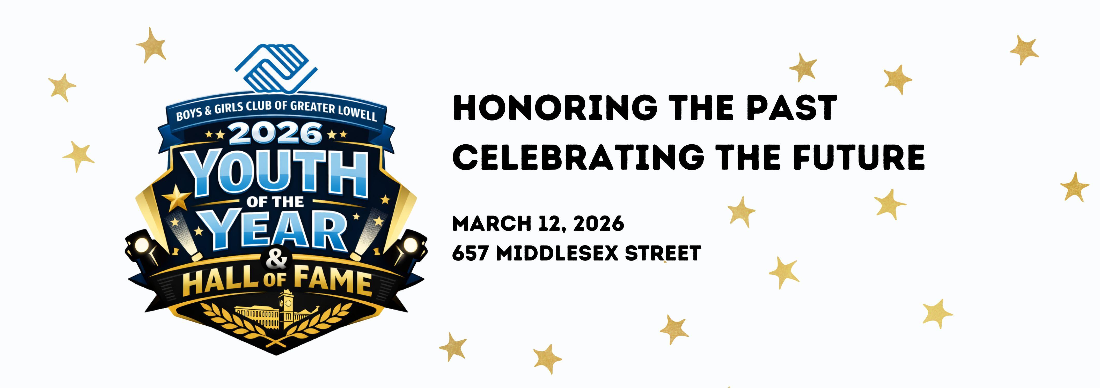 Campaign cover image for 2026 Youth of the Year and Hall of Fame Induction