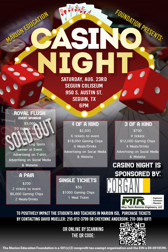 Campaign cover image for Casino Night 2025