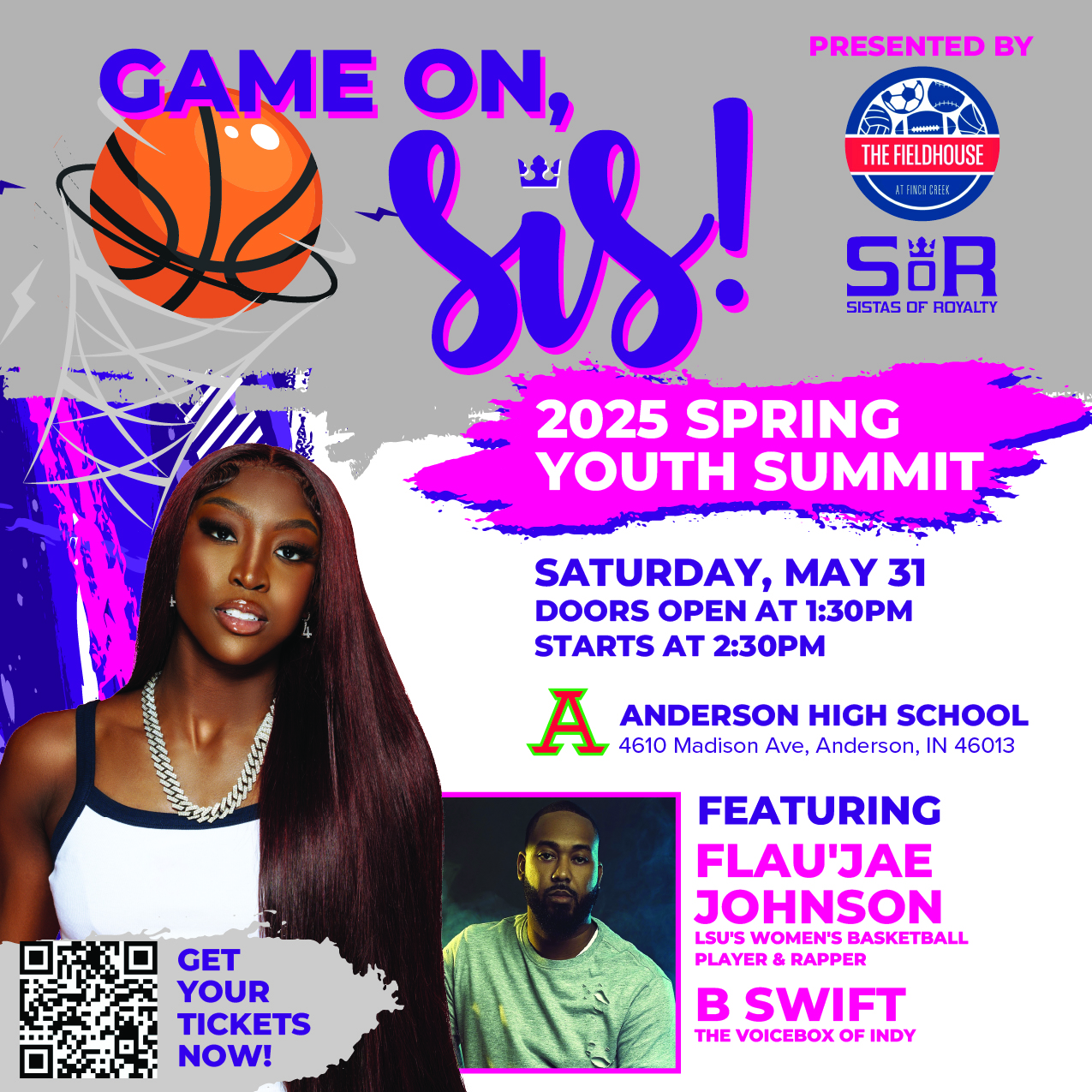 Campaign cover image for Game On, Sis! - Youth Summit