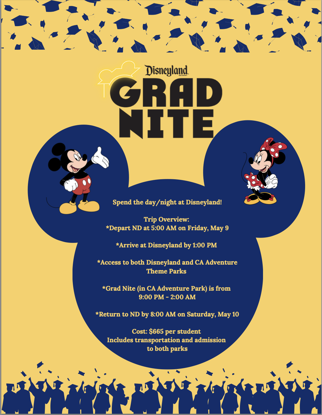 Campaign cover image for Disneyland Parks Grad Nite