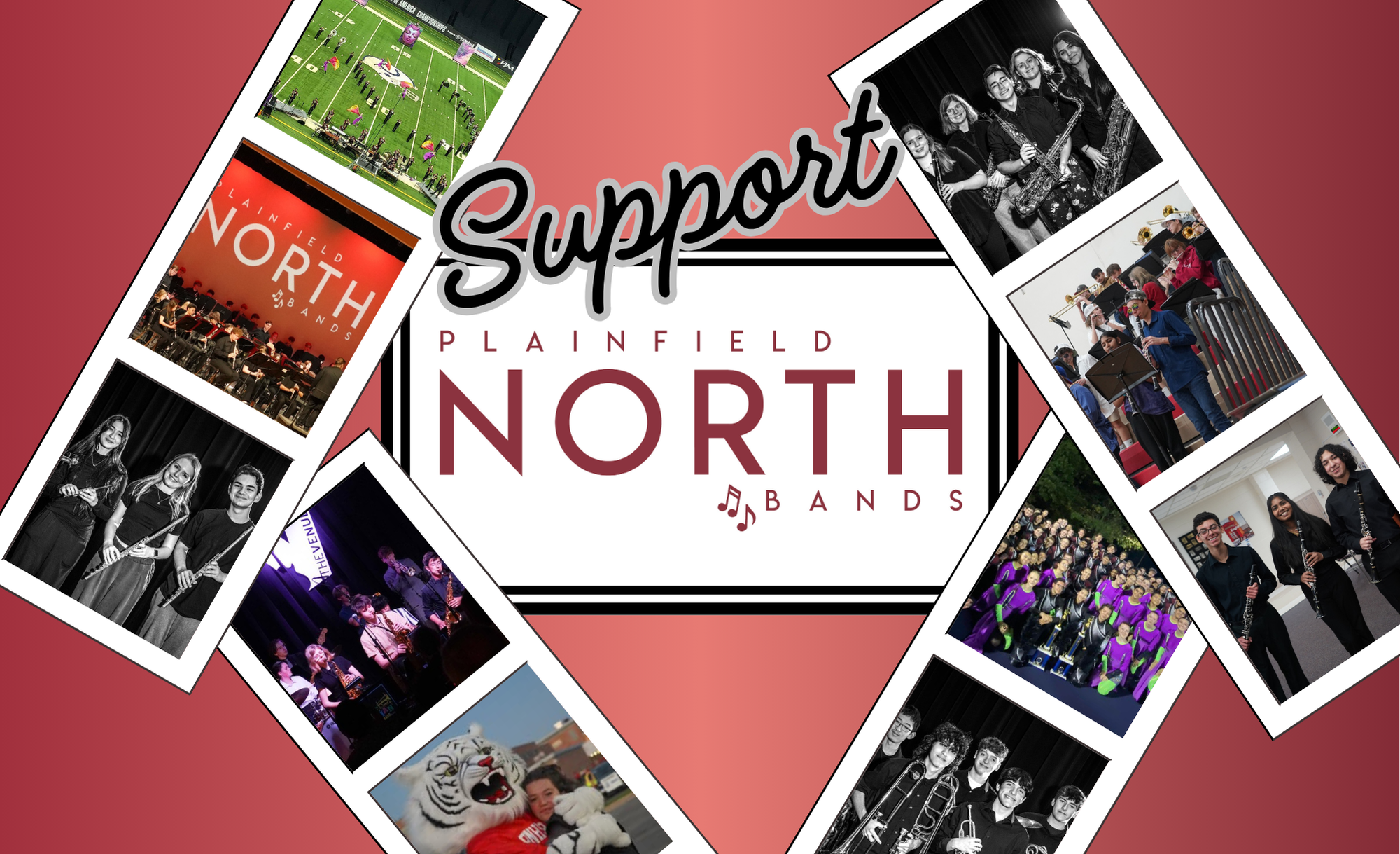 Campaign cover image for 2025/26 Plainfield North High School Bands Community Sponsor Drive