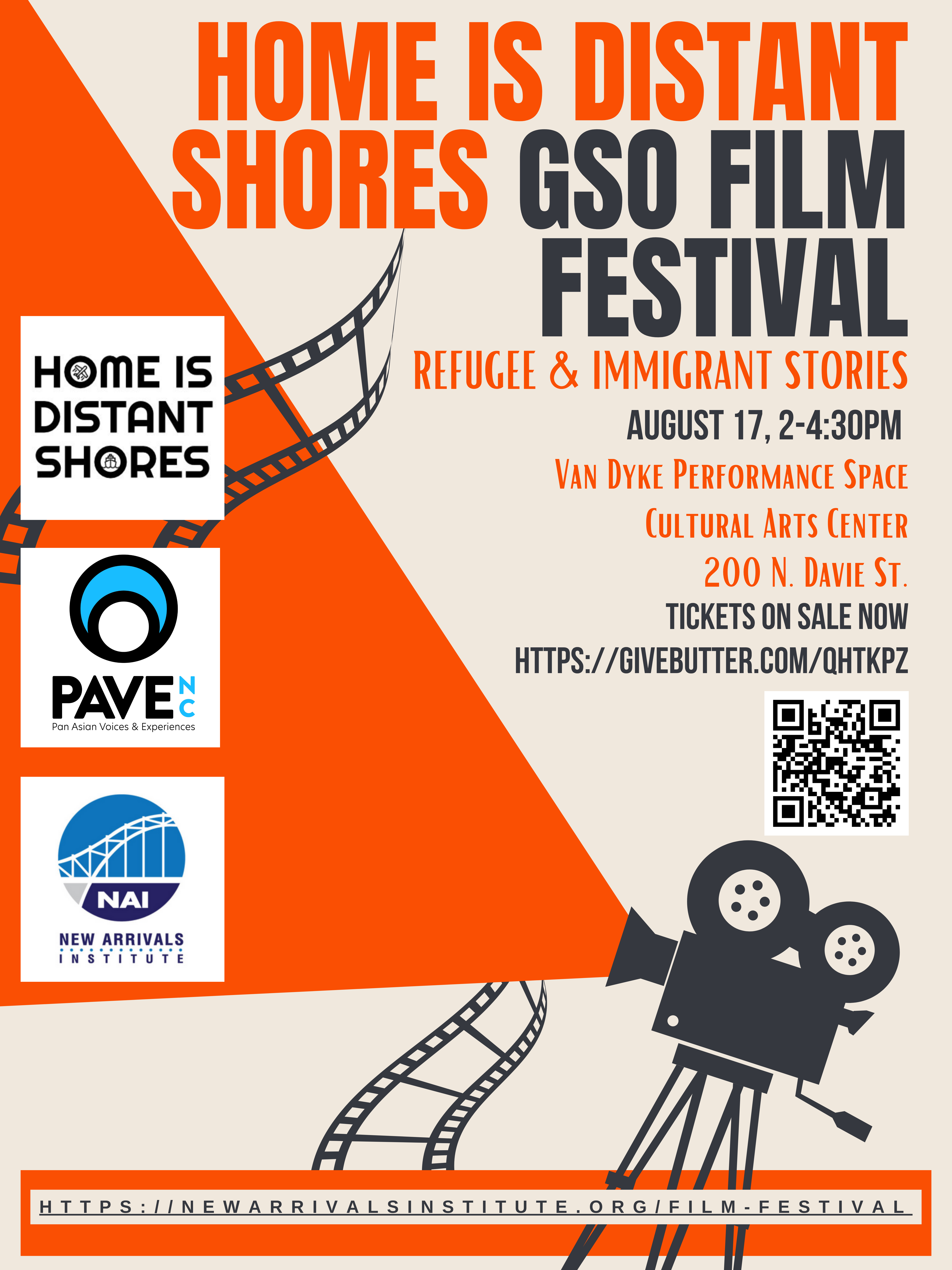 Campaign cover image for "Home is Distant Shores" Greensboro Film Festival