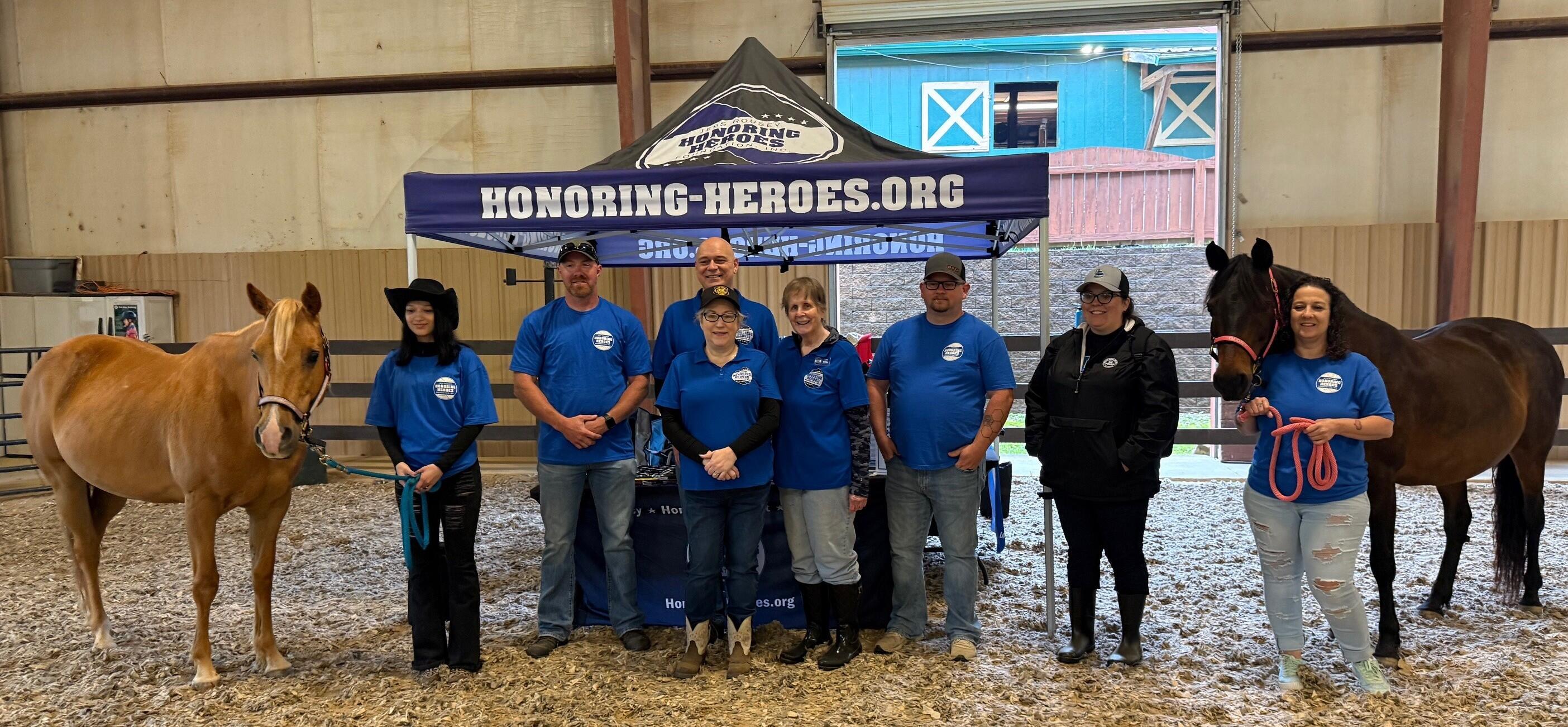 Campaign cover image for Horses Helping Heroes