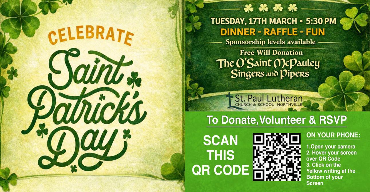 Campaign cover image for St. Patrick's Day Dinner & Raffle