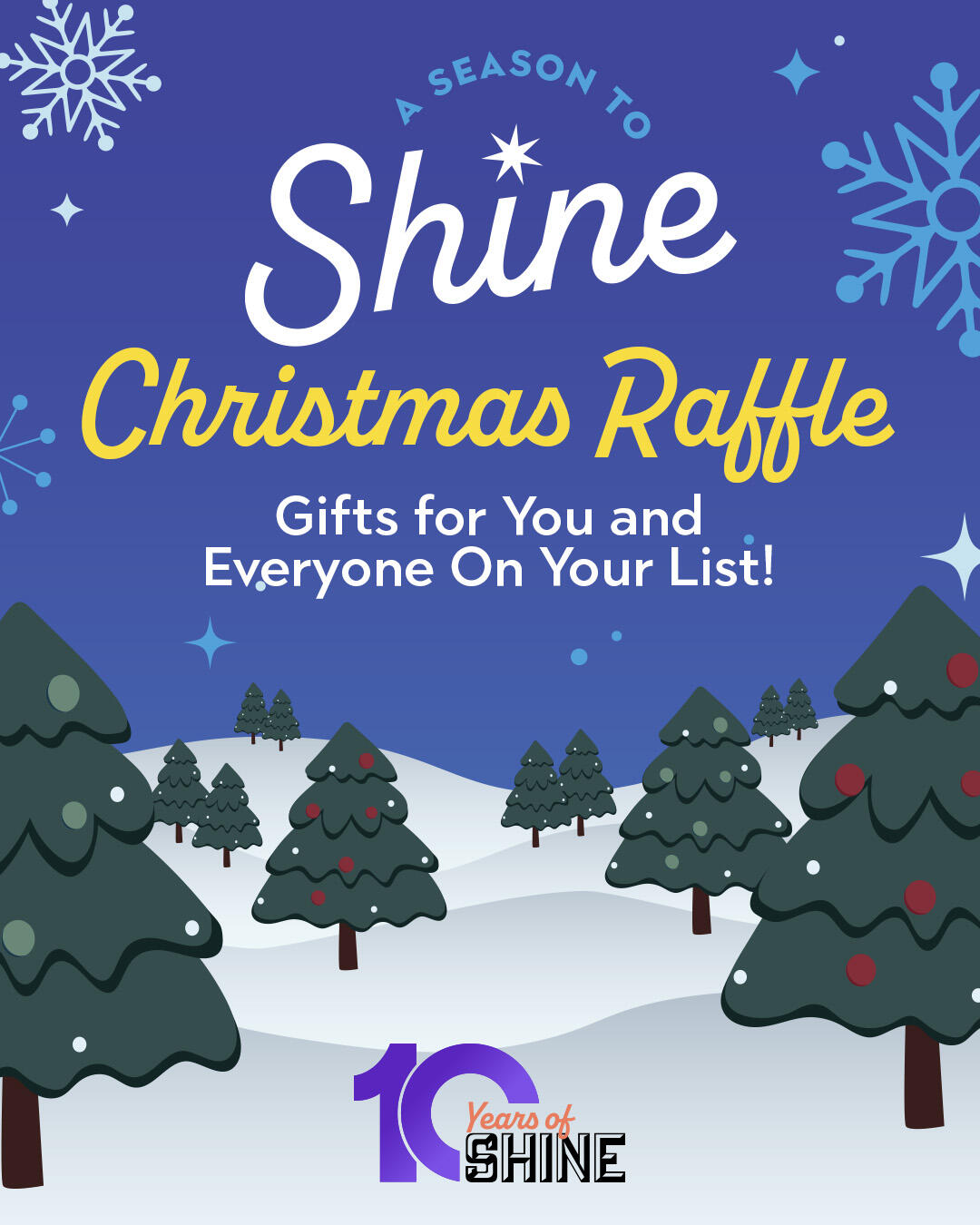 Campaign cover image for Shine Christmas Raffle