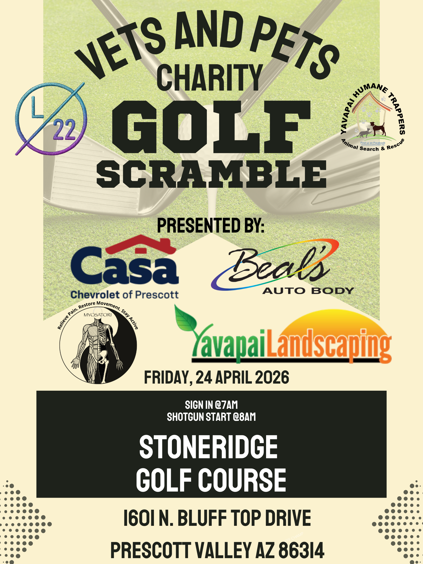Campaign cover image for 2026 Golf Scramble Sign Up