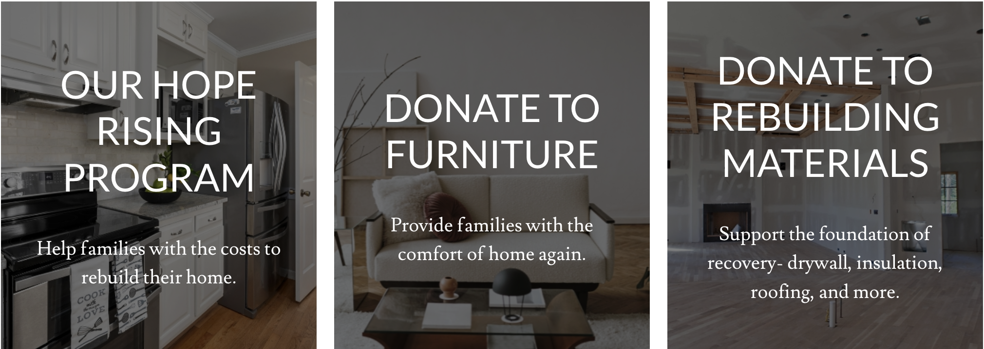 Campaign cover image for Hope Rising Fund: Rebuilding Homes & Restoring Lives