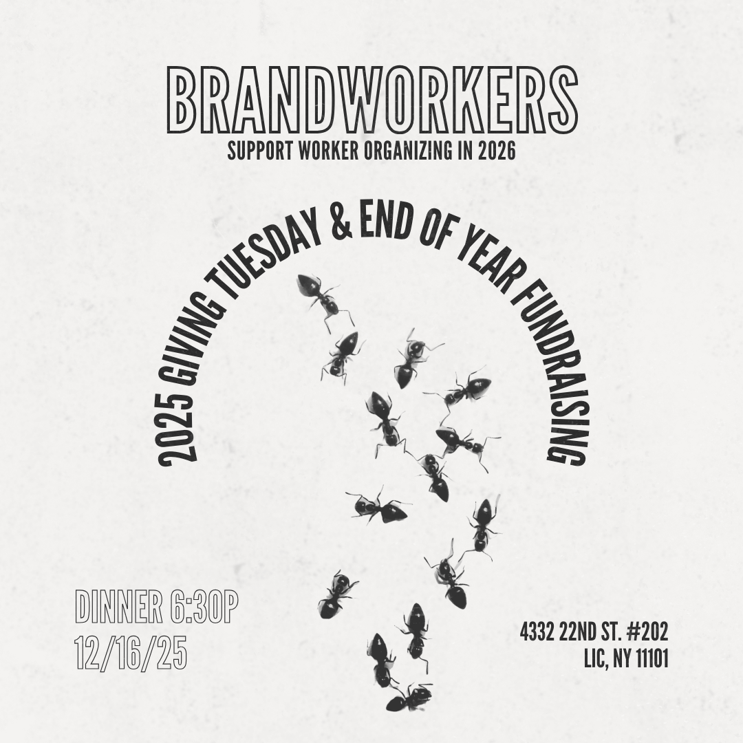 Campaign cover for Brandworkers  2025 Giving Tuesday!