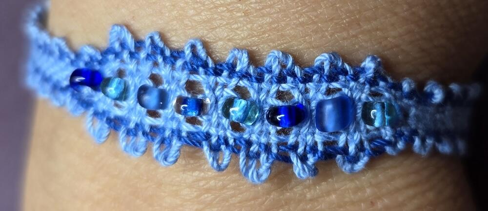 Campaign cover image for Intro To Bobbin Lace - Bracelet Class