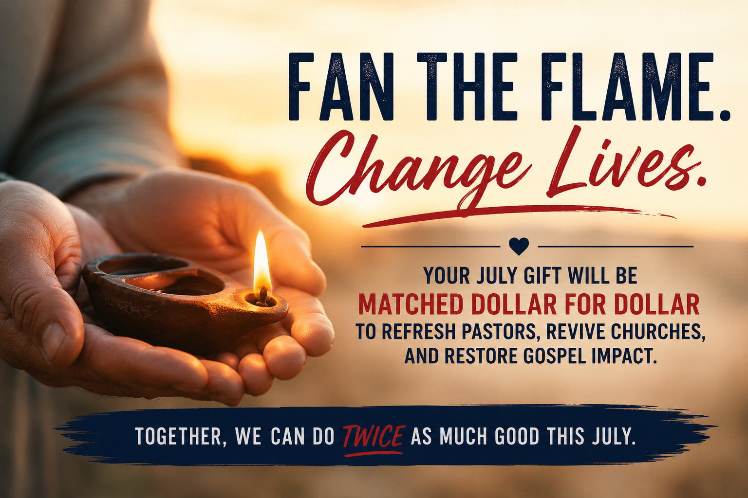 Campaign cover image for DOUBLE THE IMPACT FOR PASTORS AND CHURCHES (copy)