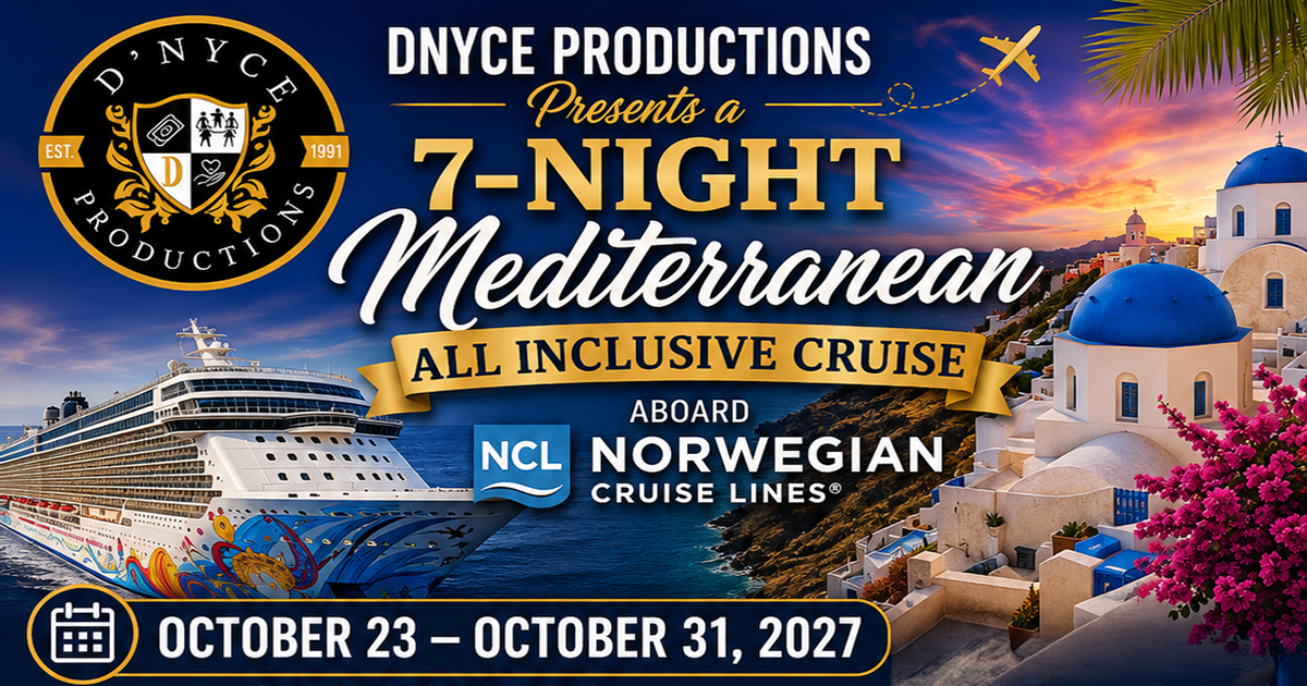 Campaign cover image for DNYCE Productions 7-Night Mediterranean All Inclusive Cruise