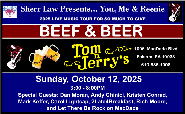 Campaign cover image for You Me & Reenie Music Tour at Tom & Jerry's Oct 12th