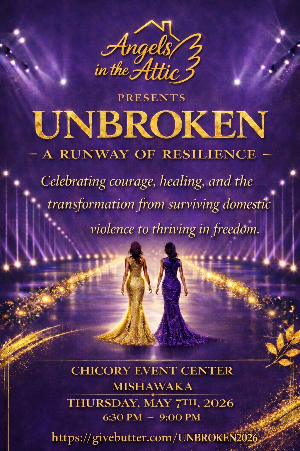 Campaign cover image for Unbroken 2026 — A Runway of Resilience