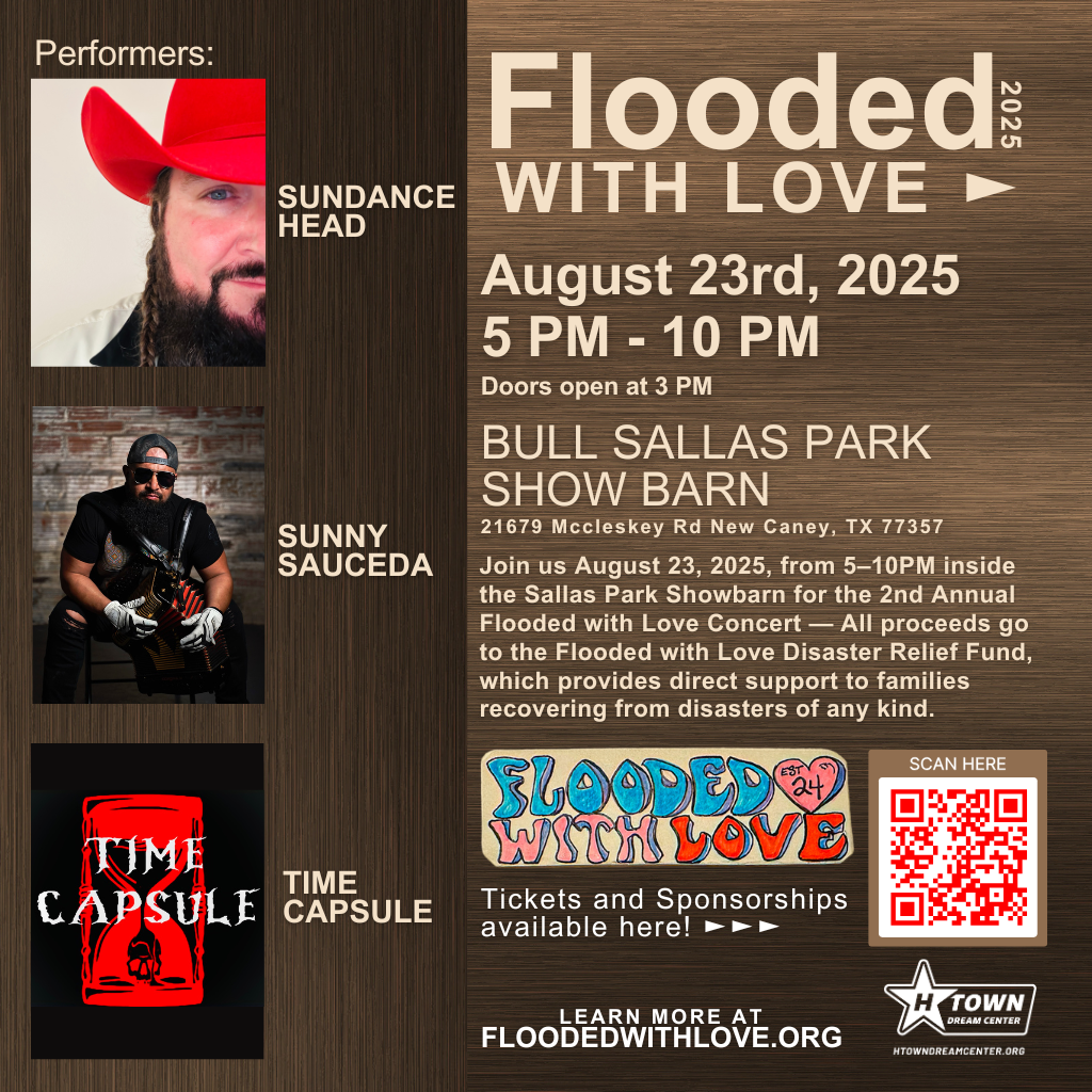 Campaign cover image for Flooded with Love 2025 – Disaster Relief Benefit Concert
