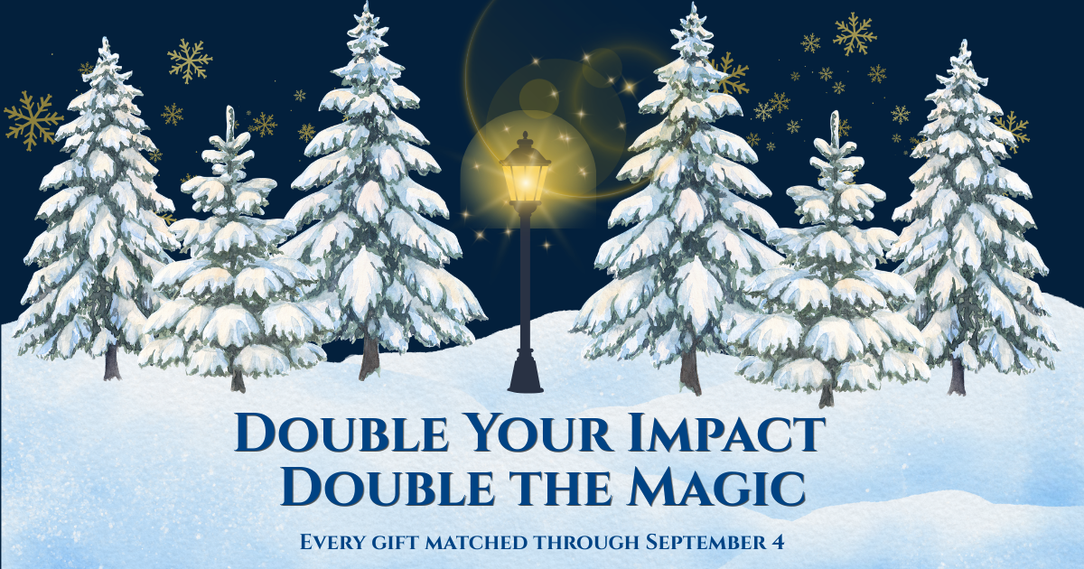 Campaign cover image for Double Your Impact.  Double the Magic.