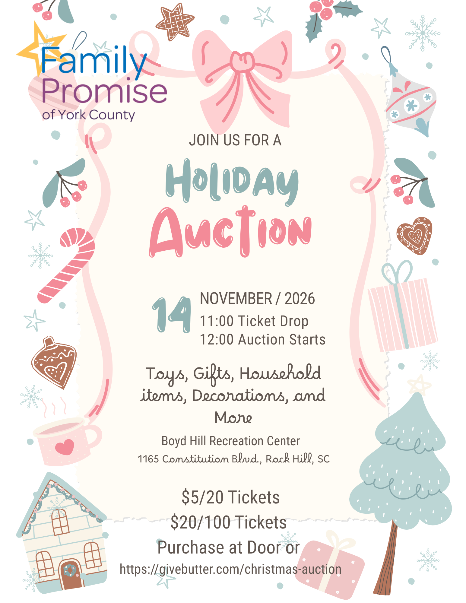 Campaign cover image for 2026 Holiday Auction