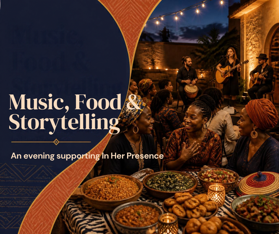 Campaign cover image for In Her Presence at 317 Main - Music, Food and Story Telling
