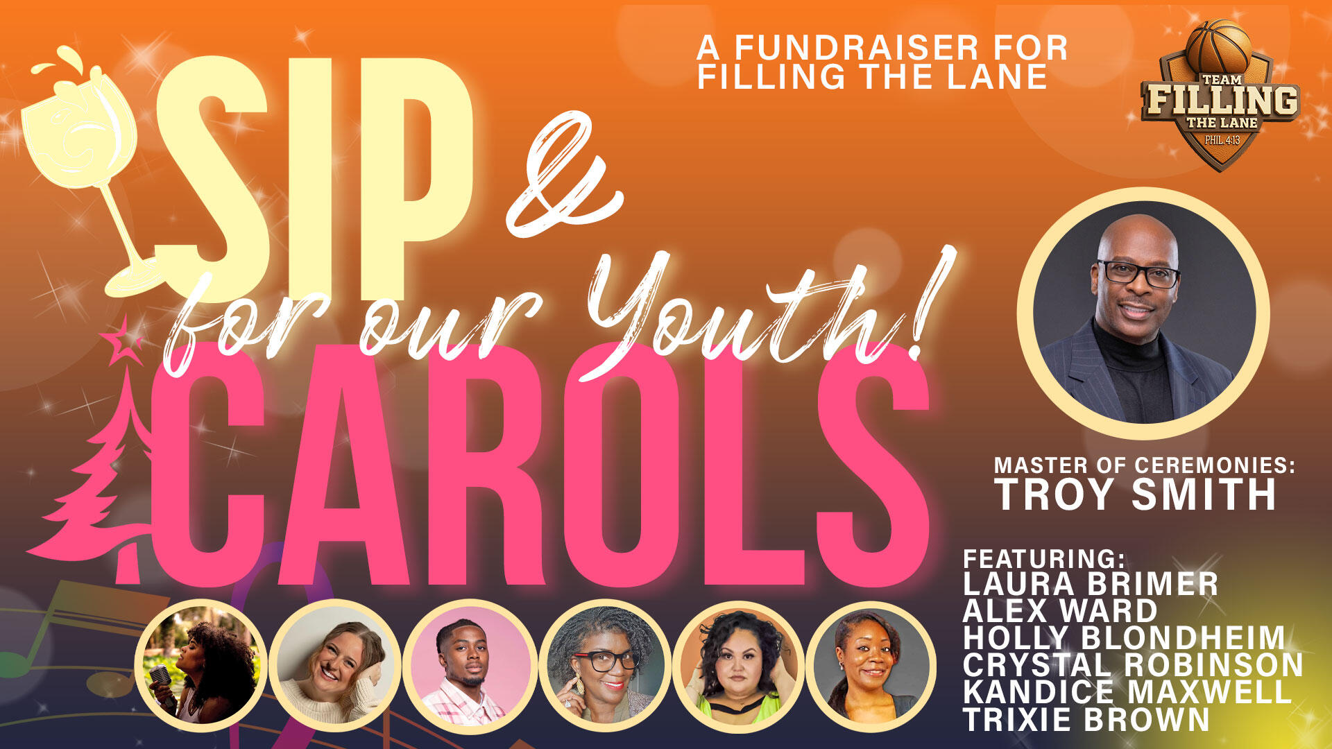 Campaign cover image for Sip &  Carols 2025