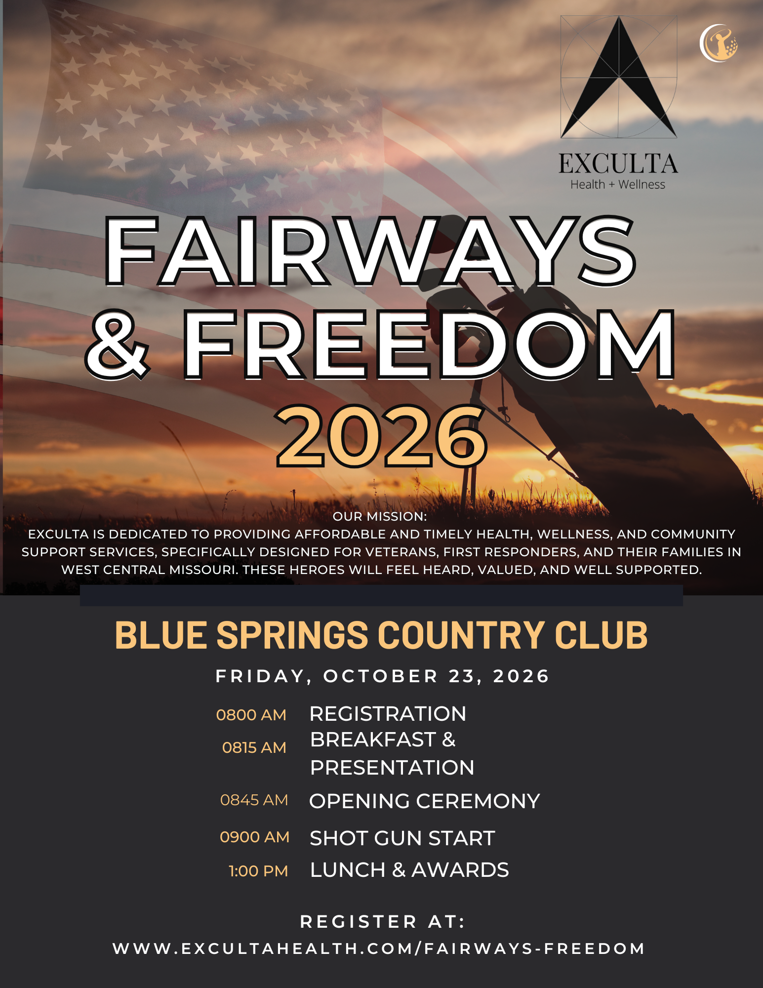 Campaign cover image for 2026 Fairways + Freedom