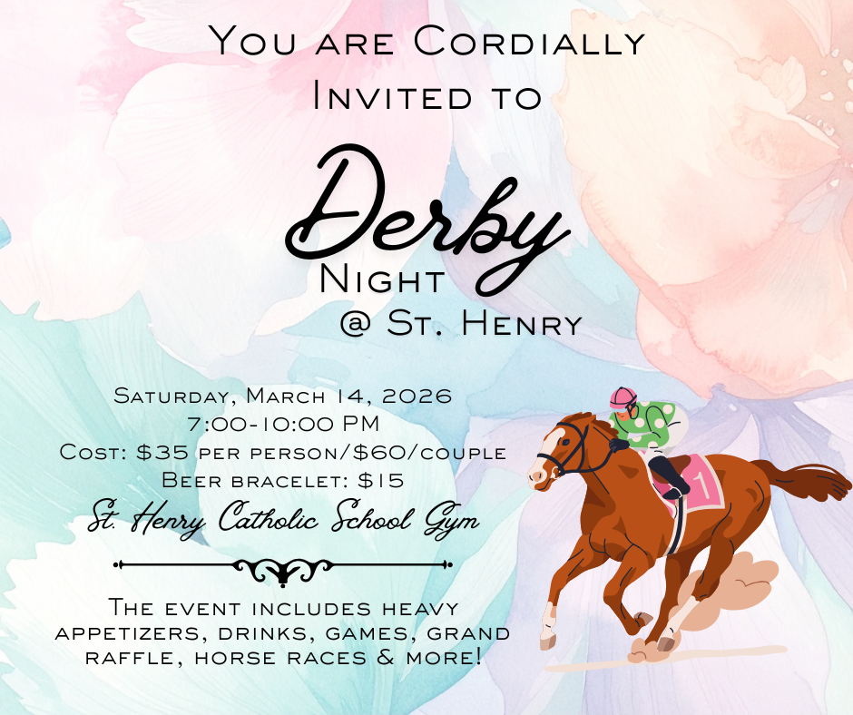 Campaign cover image for Derby Night at St. Henry 2026