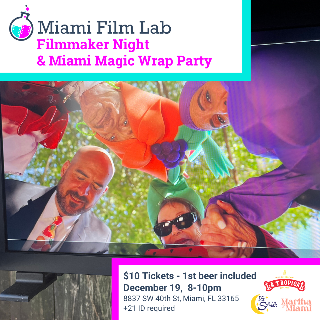 Campaign cover image for Miami Film Lab Filmmaker Night - December 19