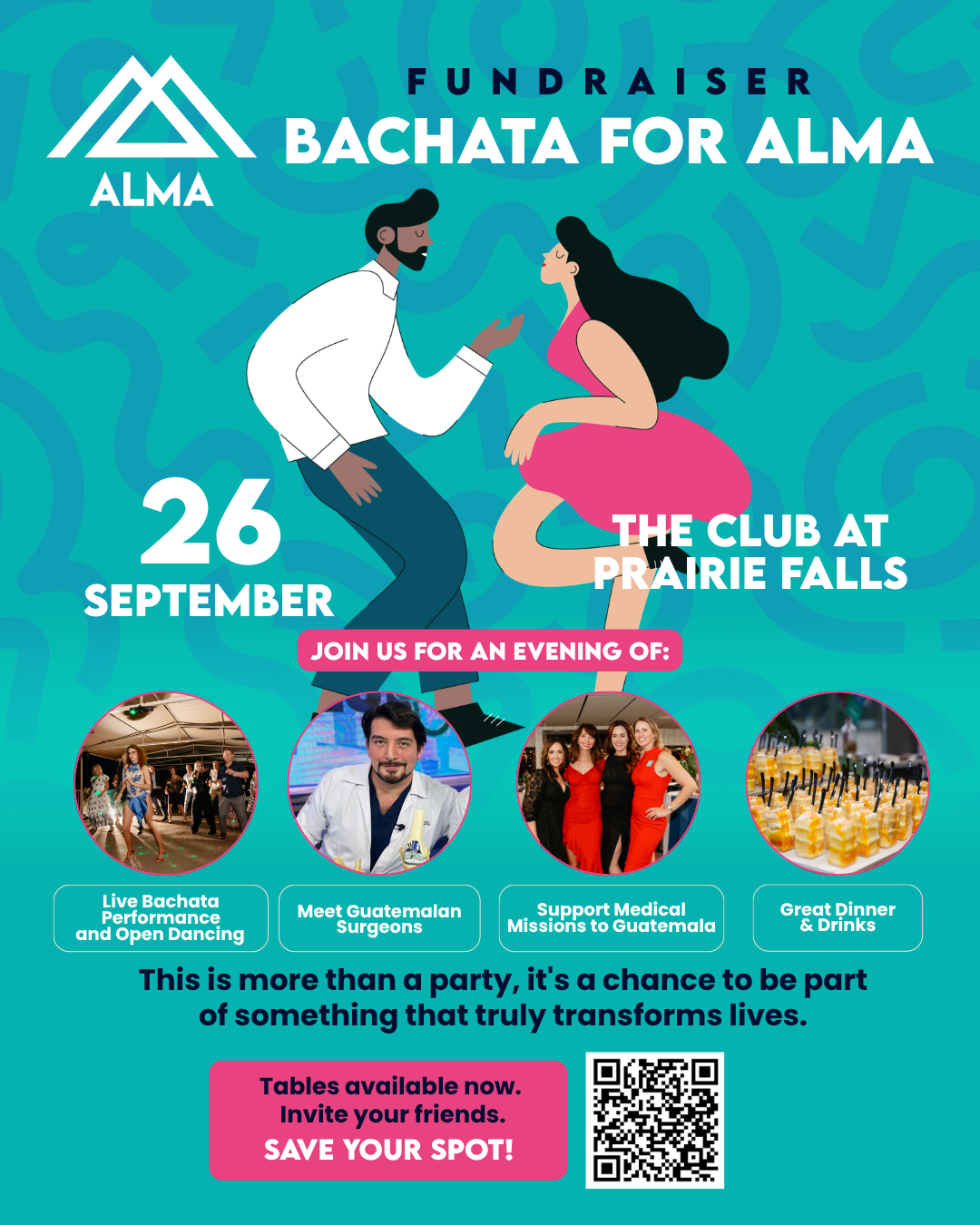 Campaign cover image for Bachata for ALMA Fundraiser