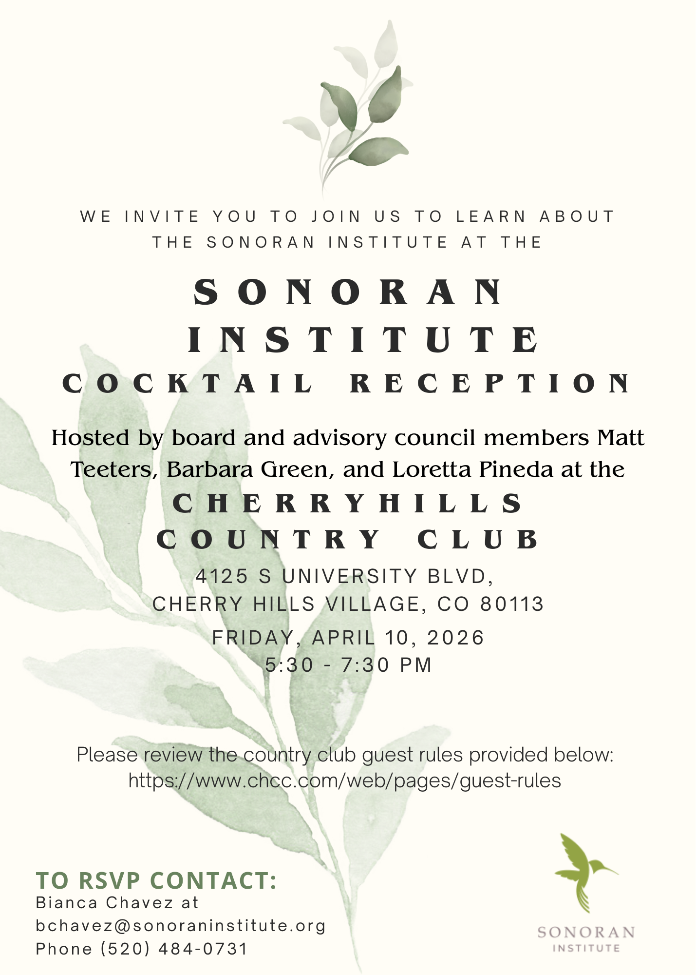 Campaign cover image for Cherry Hills Country Club