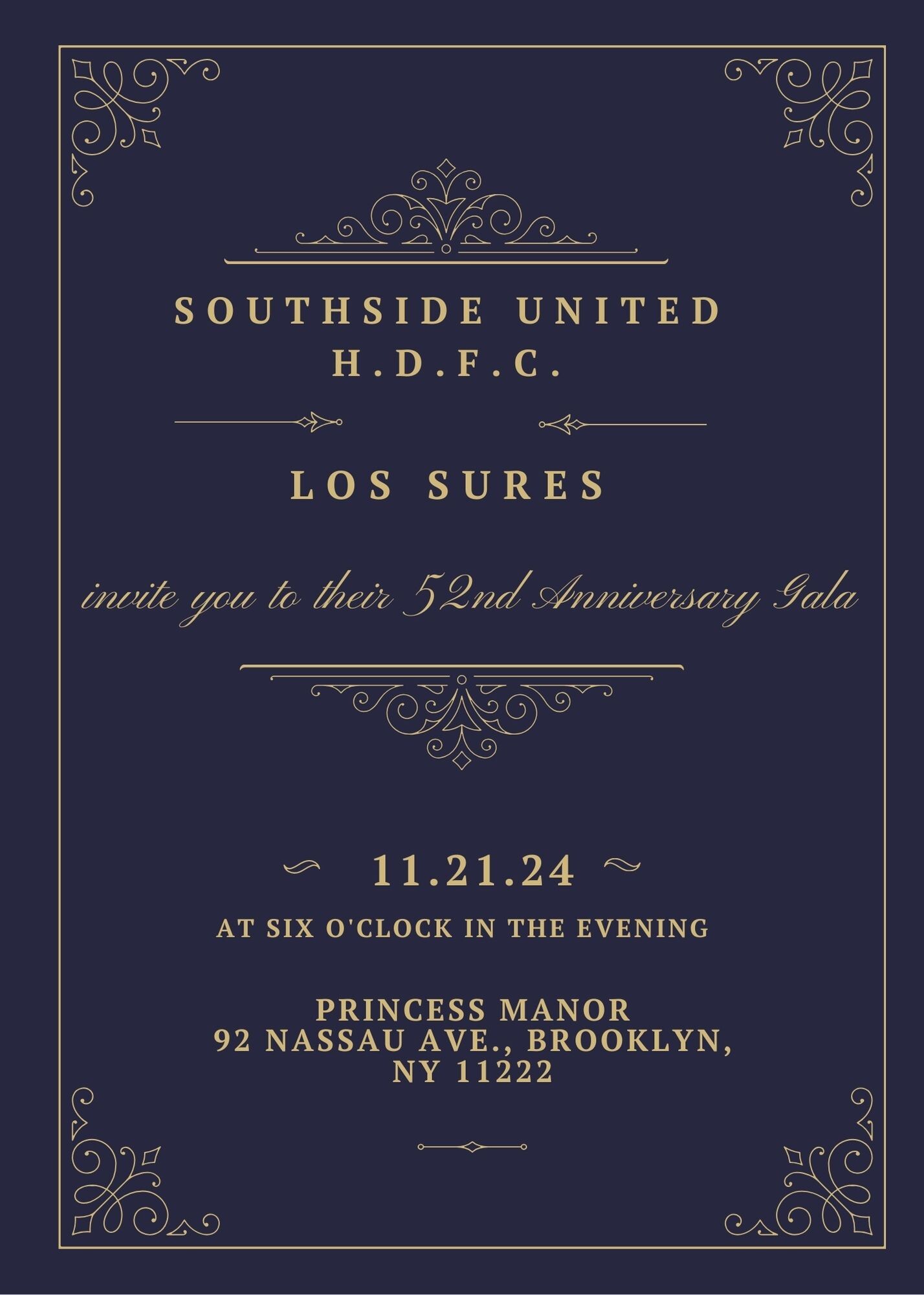 Campaign cover image for Southside United H.D.F.C - Los Sures 52nd Annual Fundraising Gala.