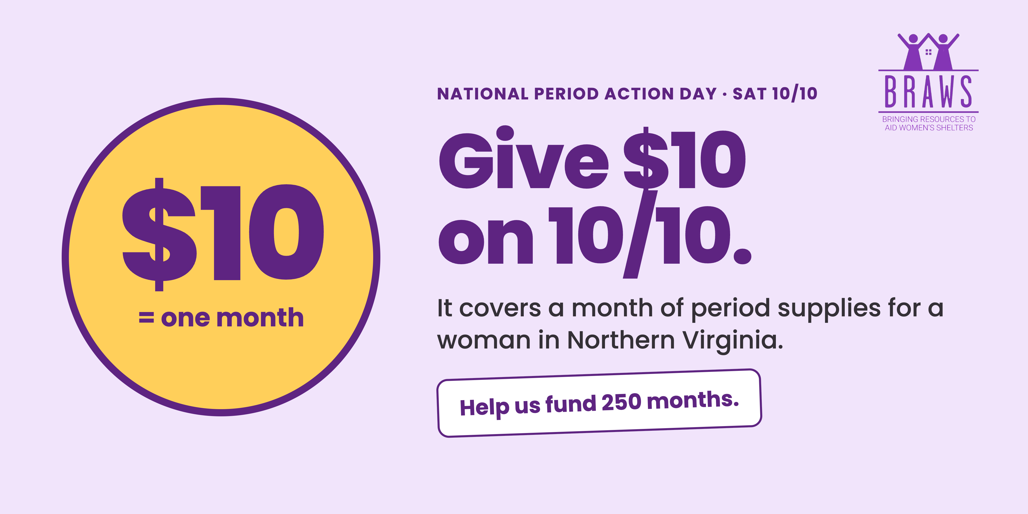 Campaign cover for National Period Action Day - Ten on the Tenth
