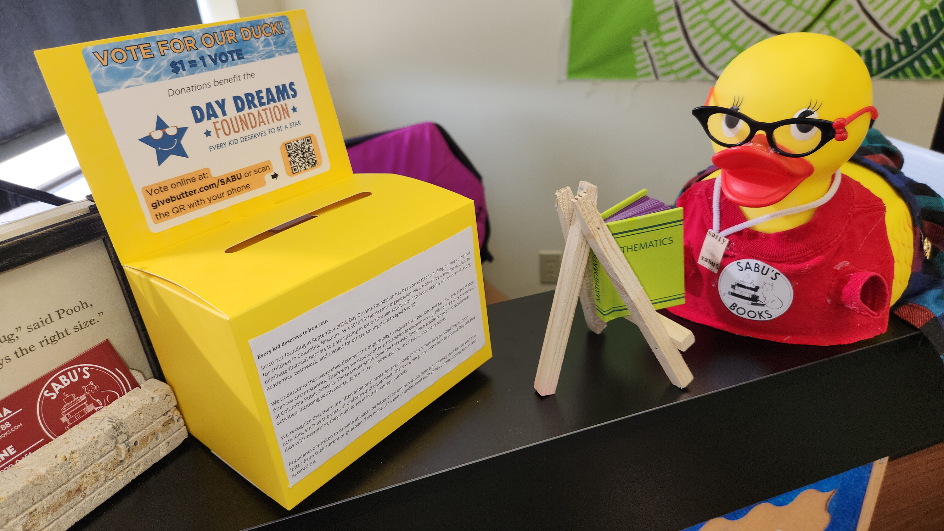 Campaign cover image for Sabu's Books - DUCK-orating Page