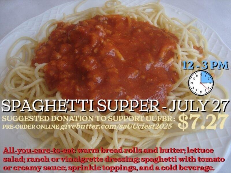 Campaign cover image for Spaghetti Supper 2025