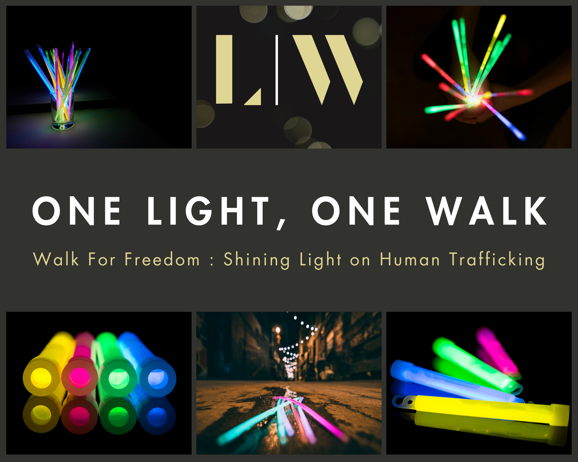 Campaign cover image for A Glow Walk for Freedom
