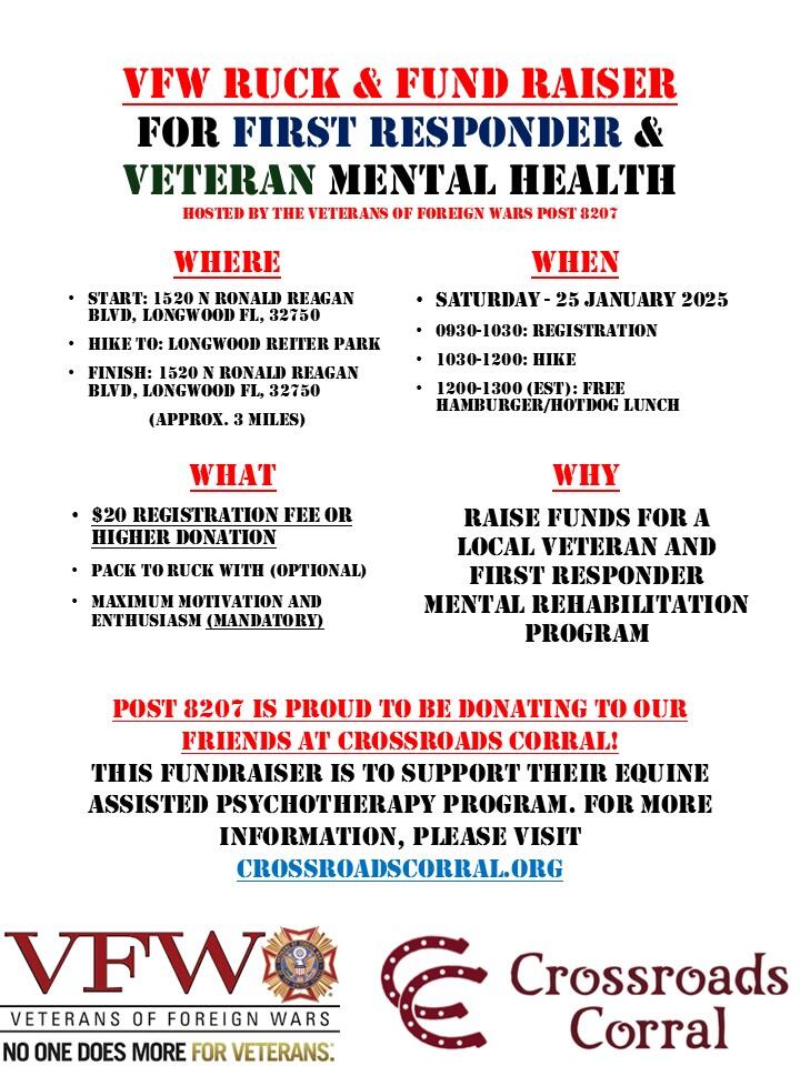 Campaign cover image for Ruck For First Responder & Veteran Mental Health