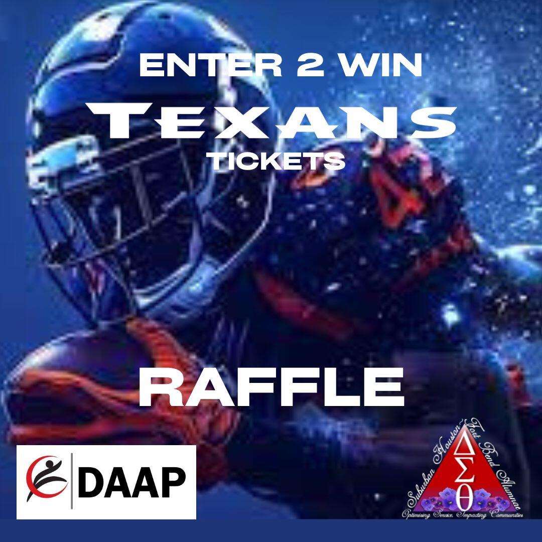 Campaign cover image for 2025-2026 Houston Texans Raffle for Season Tickets