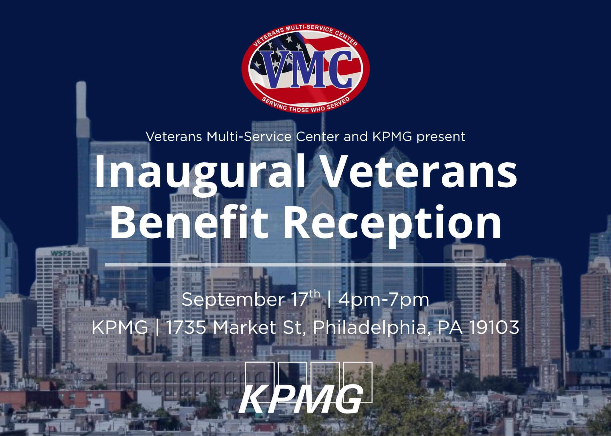 Campaign cover image for VMC Veterans Benefit Reception 2026