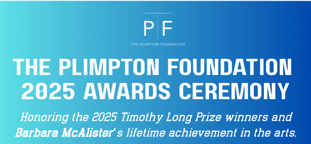 Campaign cover image for The Plimpton Foundation  2025 Awards Ceremony