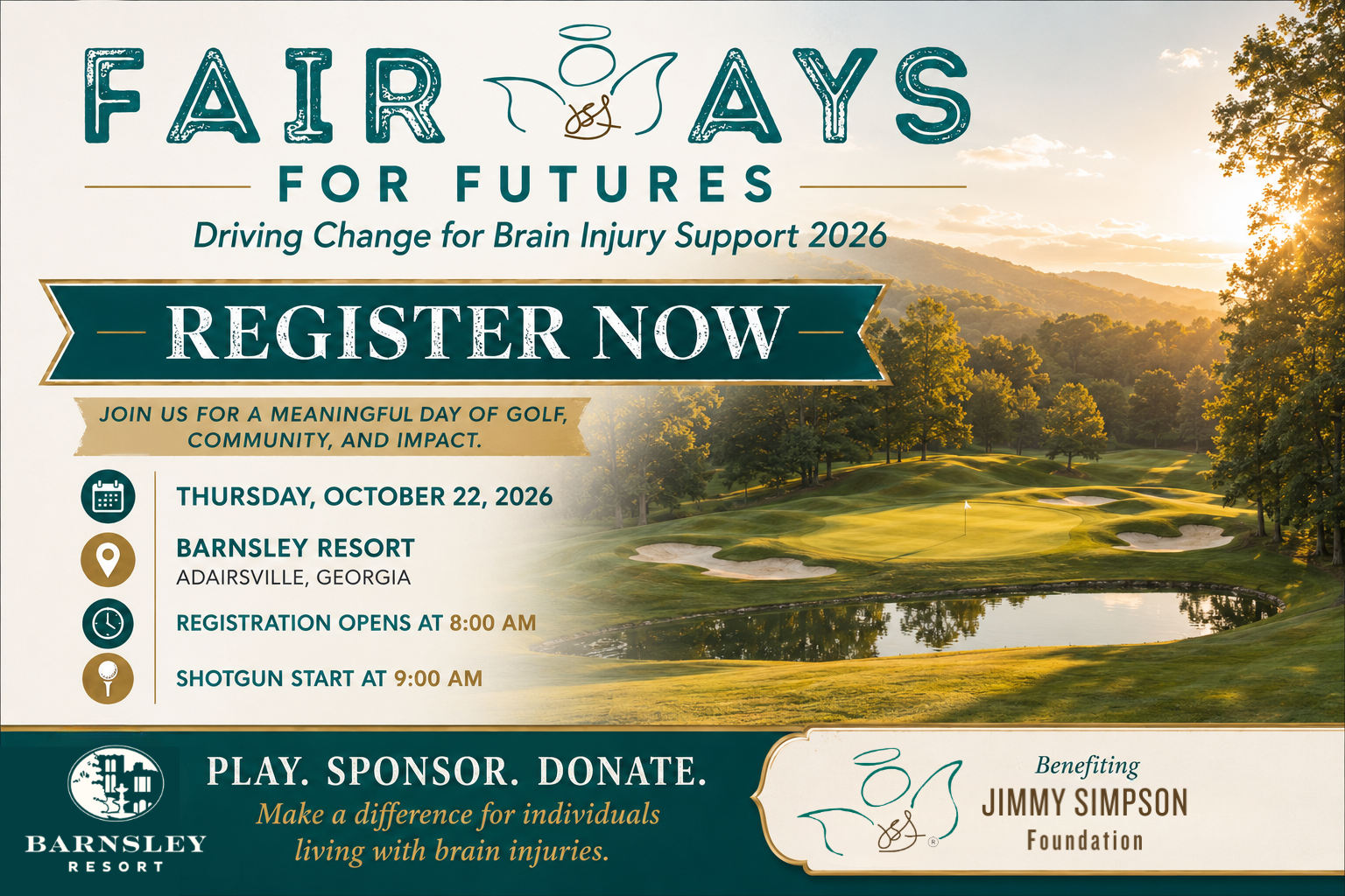 Campaign cover image for Fairways for Futures 2026