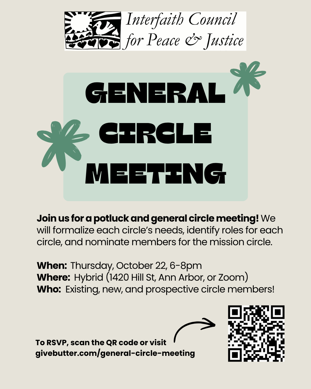 Campaign cover image for General Circle Meeting