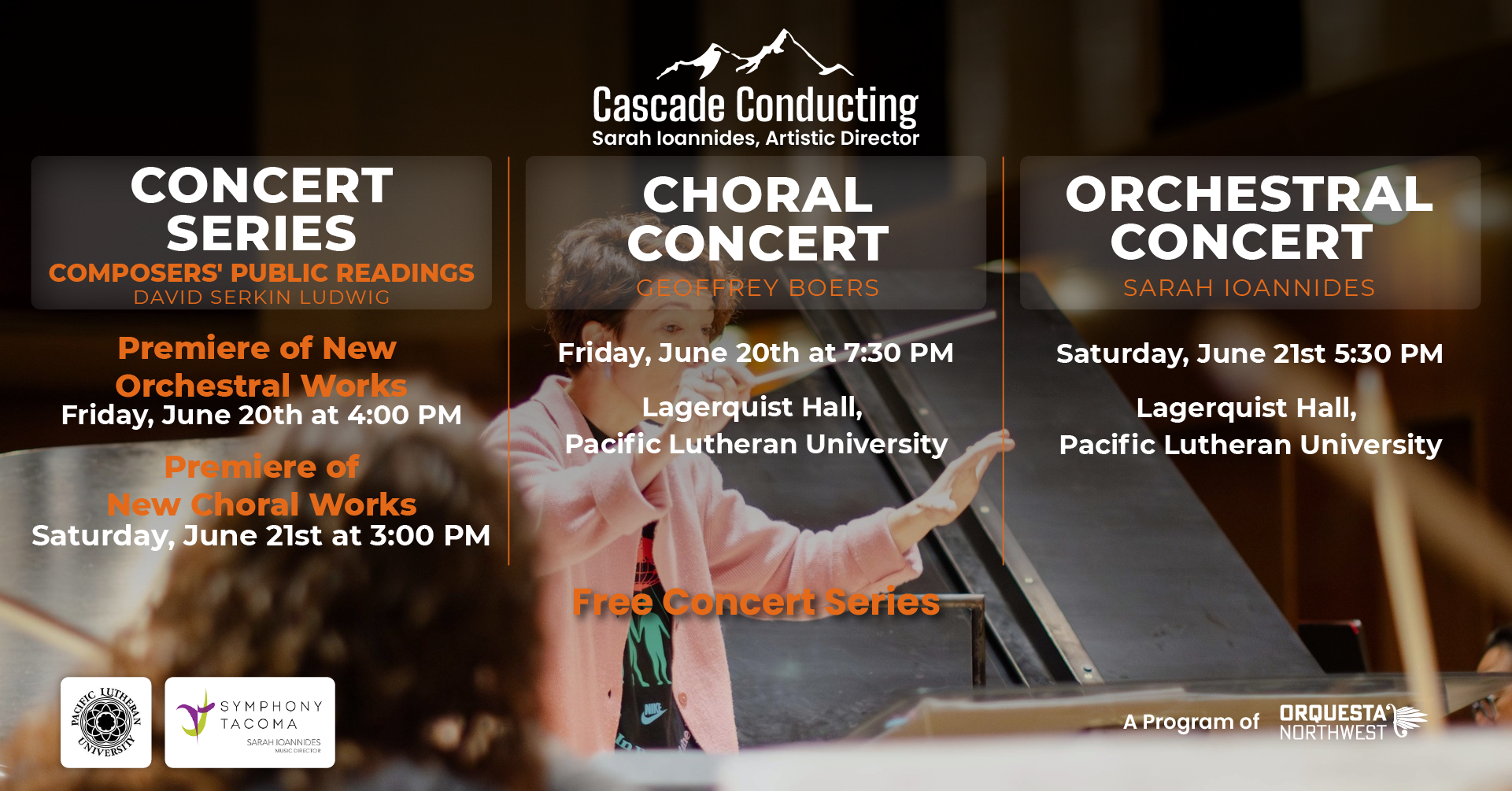 Campaign cover image for 8th Annual Cascade Masterclass Concert Series