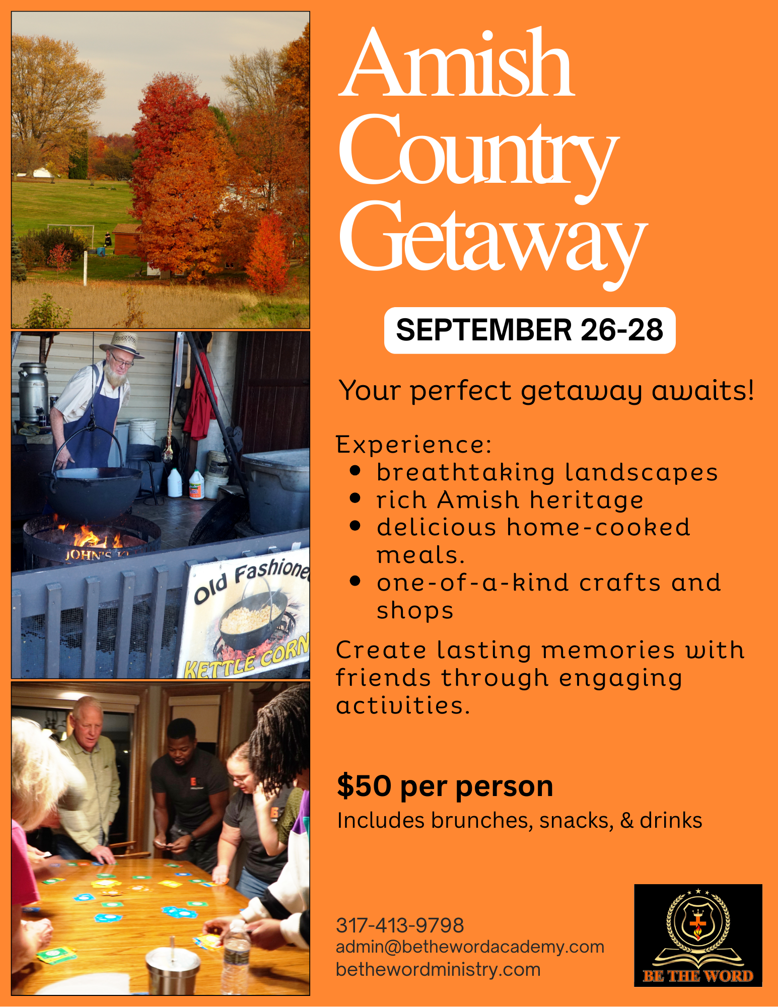 Campaign cover image for Amish Country Getaway