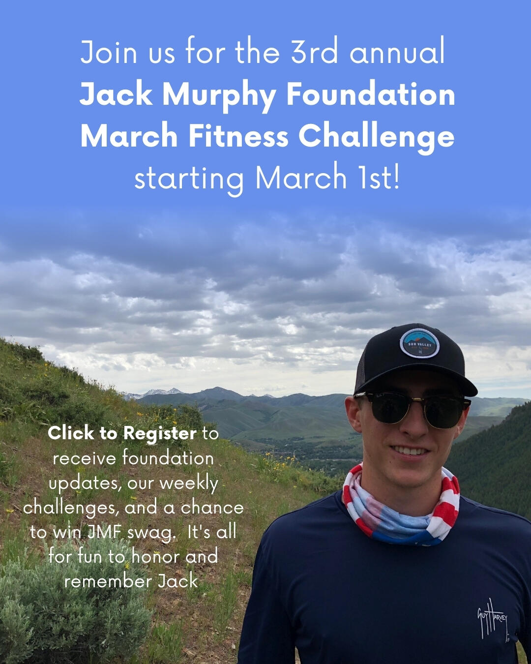 Campaign cover image for Jack Murphy Foundation - March Fitness Challenge